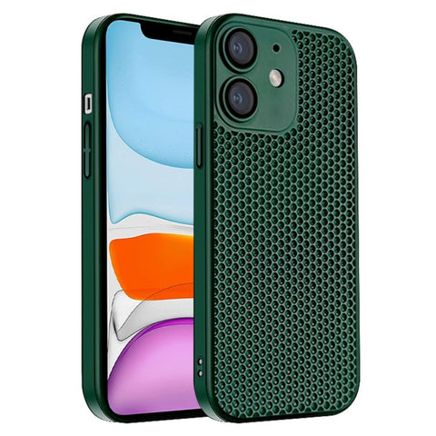 Honeycomb Radiating PC Phone Case, For iPhone 13, For iPhone 12, For iPhone 12 Pro Max, For iPhone 12 Pro, For iPhone 11 Pro Max, For iPhone 11