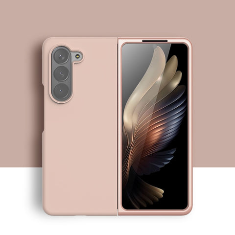 Silicone Skin Feel Folding Phone Case, For Samsung Galaxy Z Flip6 / Flip7 FE, For Samsung Galaxy Z Fold6, For Samsung Galaxy Z Fold5