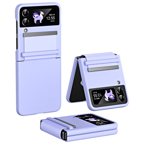 PC Skin Feel Hinge Shockproof Protective Phone Case, For Samsung Galaxy Flip5, For Samsung Galaxy Flip4