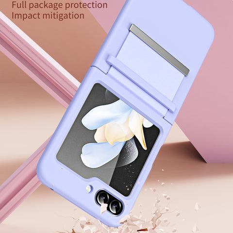 PC Skin Feel Hinge Shockproof Protective Phone Case, For Samsung Galaxy Flip5, For Samsung Galaxy Flip4