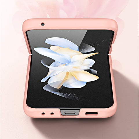 PC Skin Feel Hinge Shockproof Protective Phone Case, For Samsung Galaxy Flip5, For Samsung Galaxy Flip4