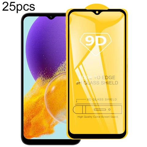 25pcs 9D Full Glue Screen Tempered Glass Film, For Galaxy F07e 4G, For Samsung Galaxy M17e 5G, For Samsung Galaxy M17 5G, For Samsung Galaxy F17 5G, For Samsung Galaxy A57, For Samsung Galaxy A37, For Samsung Galaxy A27, For Samsung Galaxy F36 5G      ...