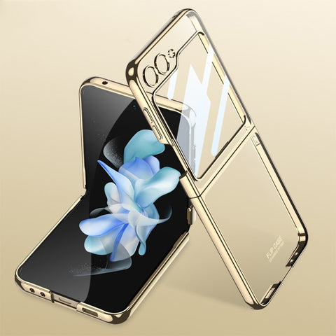 GKK Integrated Electroplating Full Coverage Phone Case, For Samsung Galaxy Z Flip5