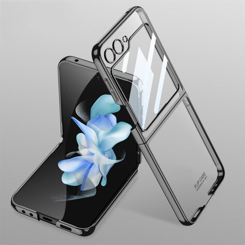 GKK Integrated Electroplating Full Coverage Phone Case, For Samsung Galaxy Z Flip5