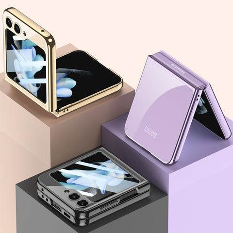 GKK Integrated Electroplating Full Coverage Phone Case, For Samsung Galaxy Z Flip5