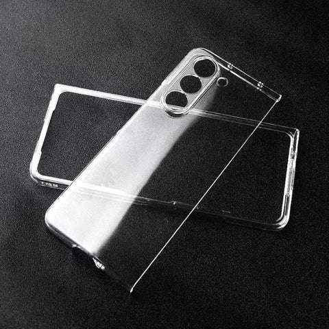 PC Transparent Shockproof Protective Phone Case, For Samsung Galaxy Z Fold5