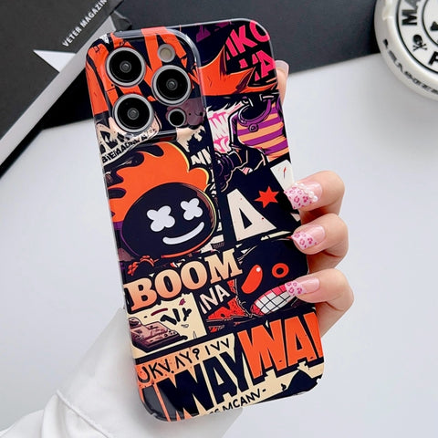 Painted Pattern Precise Hole PC Phone Case, For iPhone 11 Pro Max