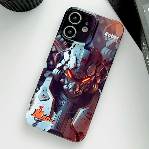 Painted Pattern Precise Hole PC Phone Case, For iPhone 11