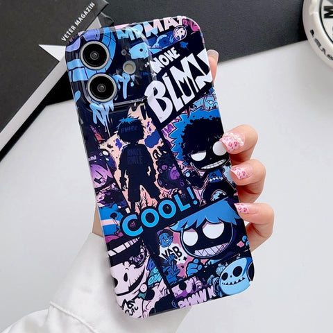 Painted Pattern Precise Hole PC Phone Case, For iPhone 11