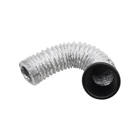 XH-UN099 Carbon Fiber Car Front Bumper Turbo Air Intake Inlet Pipe Air Funnel Kit, Round, Square