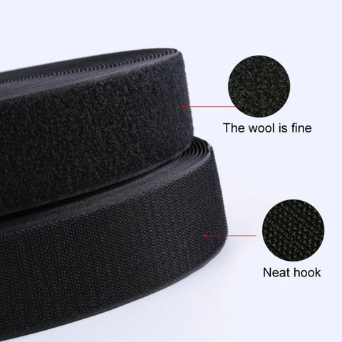 2.5cm Wide Nylon Clothing Textile Accessories Without Glue Velcro, 2.5cm Wide