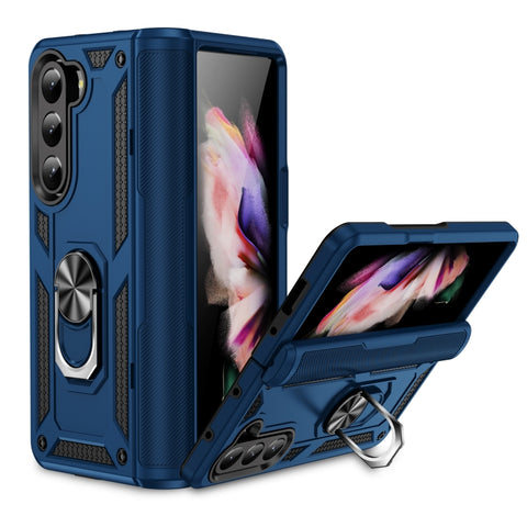 Shockproof TPU + PC Phone Case with Protective Strap, For Samsung Galaxy Z Fold5