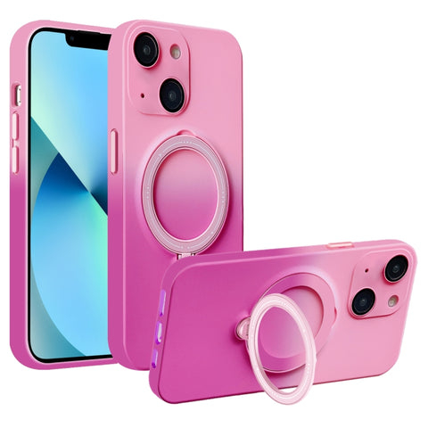 Gradient TPU MagSafe Holder Phone Case, For iPhone 14 Plus, For iPhone 14, For iPhone 14 Pro, For iPhone 14 Pro Max, For iPhone 13 Pro Max, For iPhone 13 Pro, For iPhone 13, For iPhone 12
