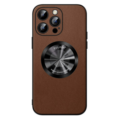 SULADA Microfiber Leather MagSafe Magnetic Phone Case, For iPhone 15 Pro Max, For iPhone 15 Pro, For iPhone 15 Plus, For iPhone 15, For iPhone 14 Plus, For iPhone 14