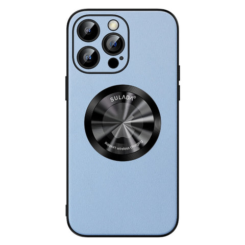 SULADA Microfiber Leather MagSafe Magnetic Phone Case, For iPhone 14 Pro, For iPhone 14 Pro Max, For iPhone 13 Pro Max, For iPhone 13 Pro, For iPhone 13, For iPhone 12