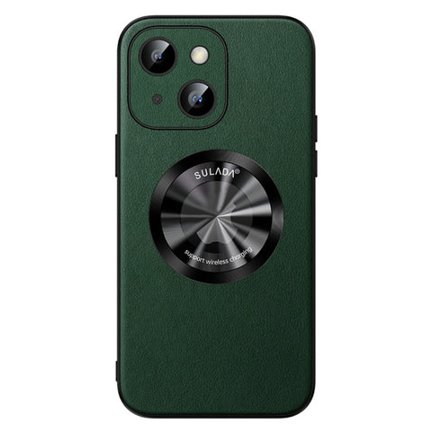 SULADA Microfiber Leather MagSafe Magnetic Phone Case, For iPhone 14 Pro, For iPhone 14 Pro Max, For iPhone 13 Pro Max, For iPhone 13 Pro, For iPhone 13, For iPhone 12
