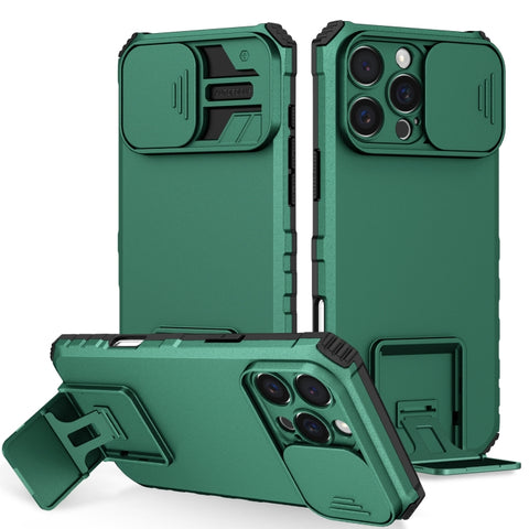 Stereoscopic Holder Sliding Camshield Phone Case, For iPhone 16 Pro Max, For iPhone 16 Pro, For iPhone 16 Plus, For iPhone 16, For iPhone 15 Pro Max, For iPhone 15 Pro