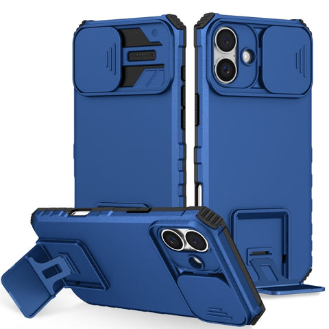 Stereoscopic Holder Sliding Camshield Phone Case, For iPhone 16 Pro Max, For iPhone 16 Pro, For iPhone 16 Plus, For iPhone 16, For iPhone 15 Pro Max, For iPhone 15 Pro