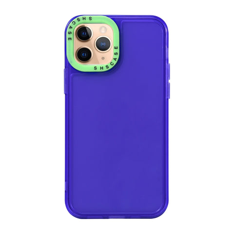 Color Contrast Lens Frame Transparent TPU Phone Case, For iPhone 11, For iPhone 11 Pro