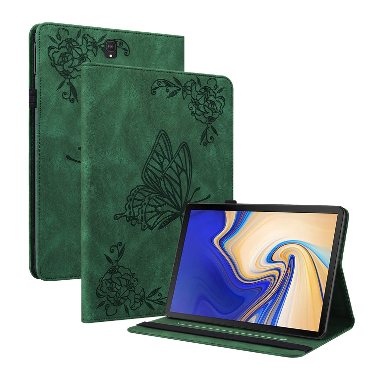 Butterfly Flower Embossed Leather Tablet Case, For Samsung Galaxy Tab S4 10.5 SM-T830, For Samsung Galaxy Tab A 10.1 2016/T580/T585, For Samsung Galaxy Tab S2 9.7 T810 T815, For Samsung Galaxy Tab A 9.7 T550 T555