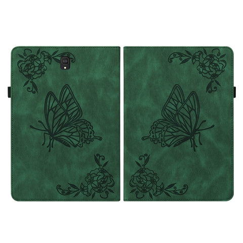 Butterfly Flower Embossed Leather Tablet Case, For Samsung Galaxy Tab S4 10.5 SM-T830, For Samsung Galaxy Tab A 10.1 2016/T580/T585, For Samsung Galaxy Tab S2 9.7 T810 T815, For Samsung Galaxy Tab A 9.7 T550 T555