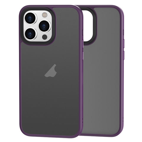 Brilliant Series Micro-frosted Anti-fingerprint PC Phone Case, For iPhone 15 Pro Max, For iPhone 15 Pro, For iPhone 15 Plus, For iPhone 15
