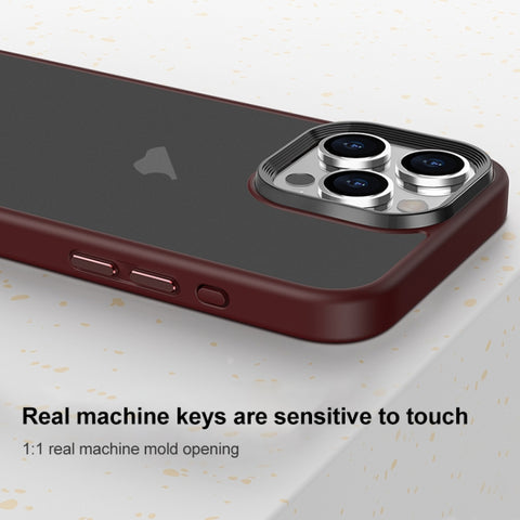 Brilliant Series Micro-frosted Anti-fingerprint PC Phone Case, For iPhone 15 Pro Max, For iPhone 15 Pro, For iPhone 15 Plus, For iPhone 15