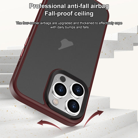 Brilliant Series Micro-frosted Anti-fingerprint PC Phone Case, For iPhone 15 Pro Max, For iPhone 15 Pro, For iPhone 15 Plus, For iPhone 15