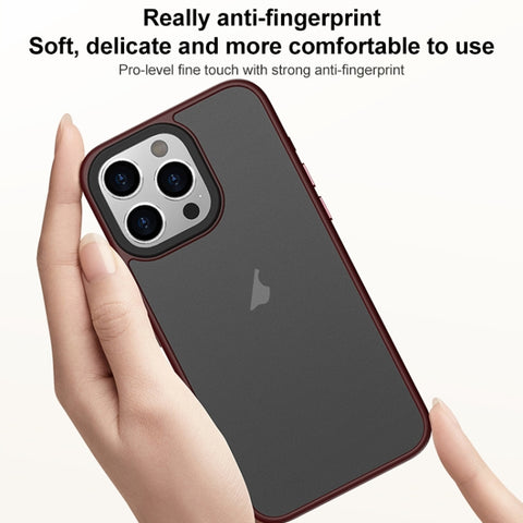 Brilliant Series Micro-frosted Anti-fingerprint PC Phone Case, For iPhone 15 Pro Max, For iPhone 15 Pro, For iPhone 15 Plus, For iPhone 15