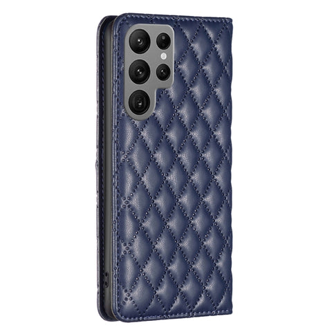 Diamond Lattice Magnetic Leather Flip Phone Case, For Samsung Galaxy S24 Ultra 5G, For Samsung Galaxy A35, For Samsung Galaxy A25 5G, For Samsung Galaxy A55, For Samsung Galaxy A15, For Samsung Galaxy S23 FE 5G, For Samsung Galaxy A05                  ...
