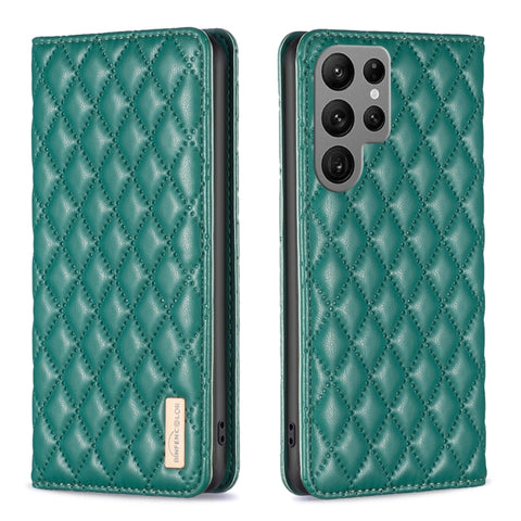 Diamond Lattice Magnetic Leather Flip Phone Case, For Samsung Galaxy S24 Ultra 5G, For Samsung Galaxy A35, For Samsung Galaxy A25 5G, For Samsung Galaxy A55, For Samsung Galaxy A15, For Samsung Galaxy S23 FE 5G, For Samsung Galaxy A05                  ...
