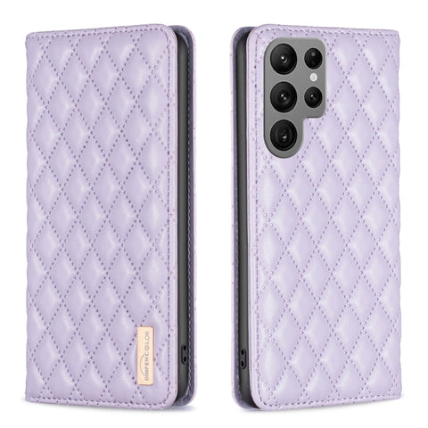 Diamond Lattice Magnetic Leather Flip Phone Case, For Samsung Galaxy S24 Ultra 5G, For Samsung Galaxy A35, For Samsung Galaxy A25 5G, For Samsung Galaxy A55, For Samsung Galaxy A15, For Samsung Galaxy S23 FE 5G, For Samsung Galaxy A05                  ...
