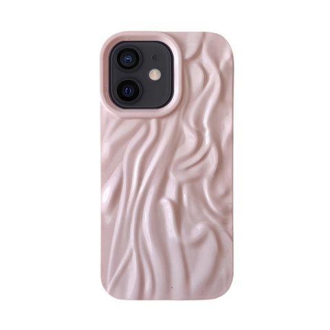 Wrinkle Gradient Oily Feel TPU Phone Case, For iPhone 13 Pro, For iPhone 13, For iPhone 12, For iPhone 12 Pro Max, For iPhone 12 Pro