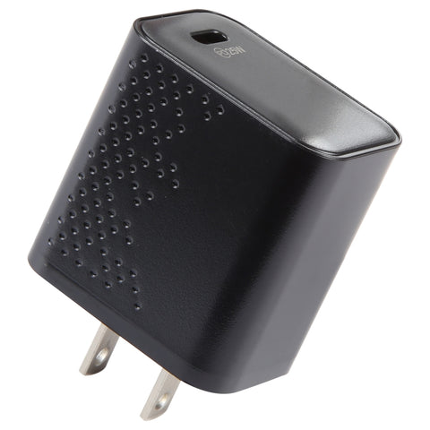 LZ-105PD 25W USB-C / Type-C Ports Dot Pattern Travel Charger, US Plug, EU Plug