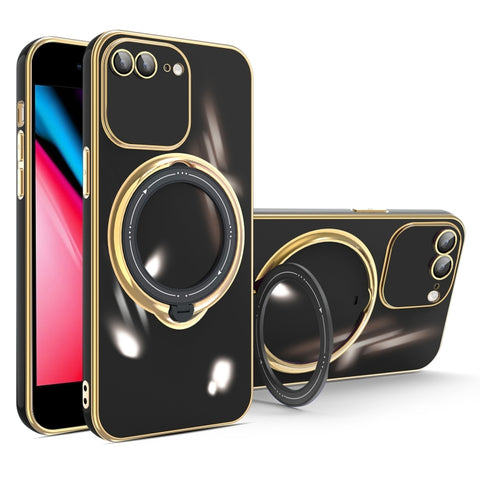 Multifunction Electroplating MagSafe Holder Phone Case, For iPhone 11 Pro, For iPhone XS / X, For iPhone XR, For iPhone XS Max, For iPhone 8 Plus / 7 Plus