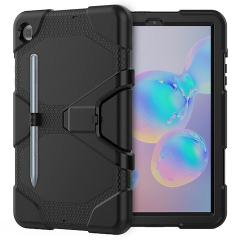 For Samsung Galaxy Tab S6 Lite P610 Shockproof Colorful Silicon + PC Protective Case with Holder & Pen Slot, For Samsung Galaxy Tab S6 Lite P610