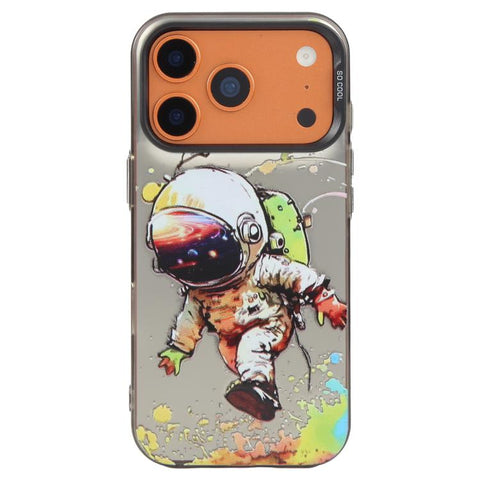Animal Pattern Oil Painting Series PC + TPU Phone Case, For iPhone 18 Pro / 17 Pro