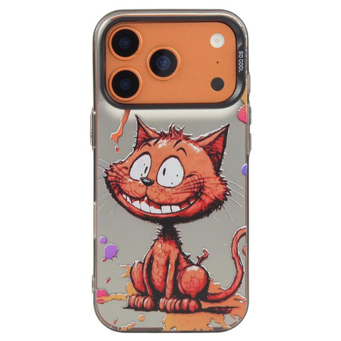Animal Pattern Oil Painting Series PC + TPU Phone Case, For iPhone 18 Pro Max/17 Pro Max