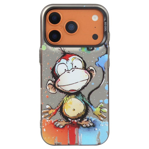 Animal Pattern Oil Painting Series PC + TPU Phone Case, For iPhone 18 Pro Max/17 Pro Max