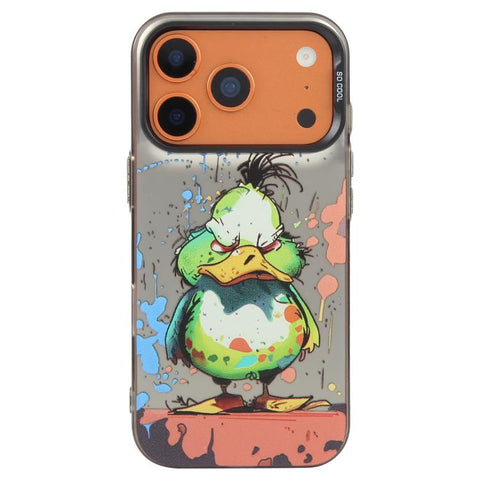 Animal Pattern Oil Painting Series PC + TPU Phone Case, For iPhone 18 Pro Max/17 Pro Max