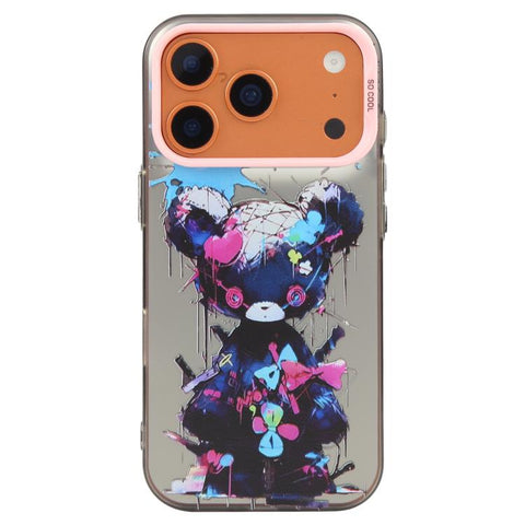 Animal Pattern Oil Painting Series PC + TPU Phone Case, For iPhone 18 Pro Max/17 Pro Max