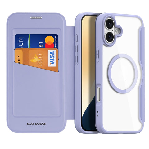 DUX DUCIS Skin X Pro Series Magsafe PC + TPU Phone Leather Case, For iPhone 18 Pro / 17 Pro, For iPhone 18 Pro Max / 17 Pro Max, For iPhone 17, For iPhone 17 Air, For iPhone 16 Pro Max, For iPhone 16 Pro, For iPhone 16 Plus, For iPhone 16              ...