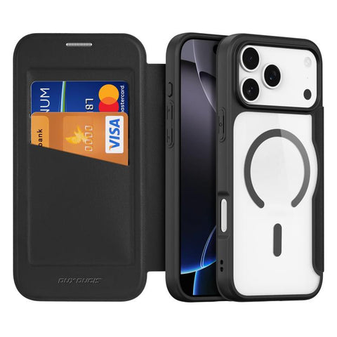 DUX DUCIS Skin X Pro Series Magsafe PC + TPU Phone Leather Case, For iPhone 18 Pro / 17 Pro, For iPhone 18 Pro Max / 17 Pro Max, For iPhone 17, For iPhone 17 Air, For iPhone 16 Pro Max, For iPhone 16 Pro, For iPhone 16 Plus, For iPhone 16              ...