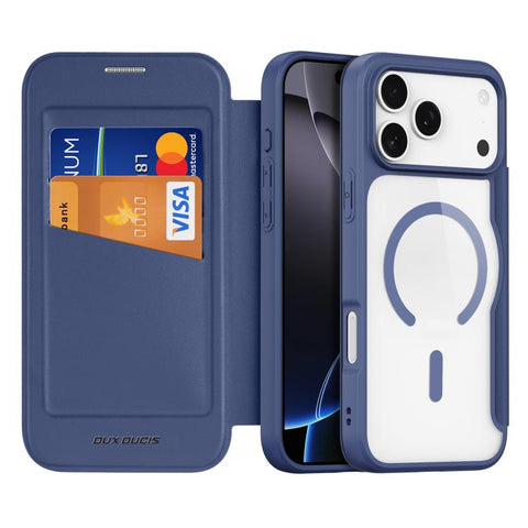 DUX DUCIS Skin X Pro Series Magsafe PC + TPU Phone Leather Case, For iPhone 18 Pro / 17 Pro, For iPhone 18 Pro Max / 17 Pro Max, For iPhone 17, For iPhone 17 Air, For iPhone 16 Pro Max, For iPhone 16 Pro, For iPhone 16 Plus, For iPhone 16              ...