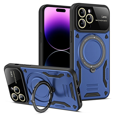 Large Window MagSafe Holder Phone Case, For iPhone 14 Plus, For iPhone 14, For iPhone 14 Pro, For iPhone 14 Pro Max, For iPhone 13 Pro Max, For iPhone 13 Pro, For iPhone 13, For iPhone 12