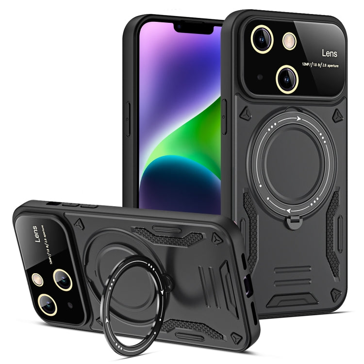 Large Window MagSafe Holder Phone Case, For iPhone 14 Plus, For iPhone 14, For iPhone 14 Pro, For iPhone 14 Pro Max, For iPhone 13 Pro Max, For iPhone 13 Pro, For iPhone 13, For iPhone 12