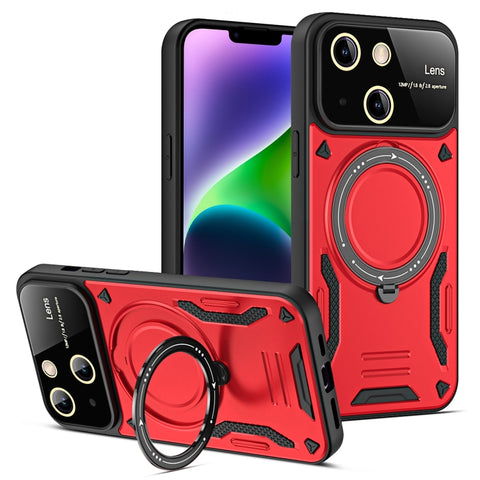 Large Window MagSafe Holder Phone Case, For iPhone 14 Plus, For iPhone 14, For iPhone 14 Pro, For iPhone 14 Pro Max, For iPhone 13 Pro Max, For iPhone 13 Pro, For iPhone 13, For iPhone 12