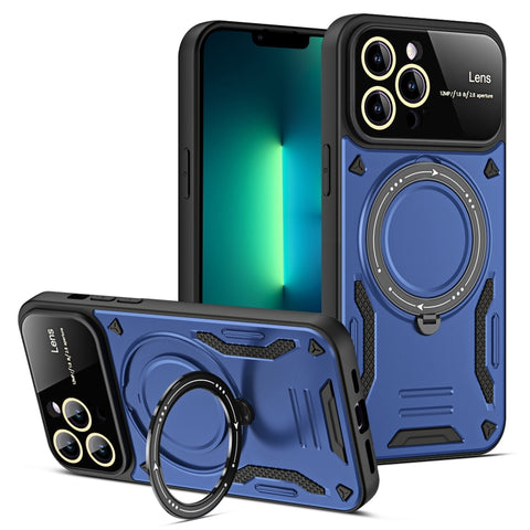 Large Window MagSafe Holder Phone Case, For iPhone 14 Plus, For iPhone 14, For iPhone 14 Pro, For iPhone 14 Pro Max, For iPhone 13 Pro Max, For iPhone 13 Pro, For iPhone 13, For iPhone 12
