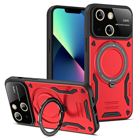 Large Window MagSafe Holder Phone Case, For iPhone 14 Plus, For iPhone 14, For iPhone 14 Pro, For iPhone 14 Pro Max, For iPhone 13 Pro Max, For iPhone 13 Pro, For iPhone 13, For iPhone 12