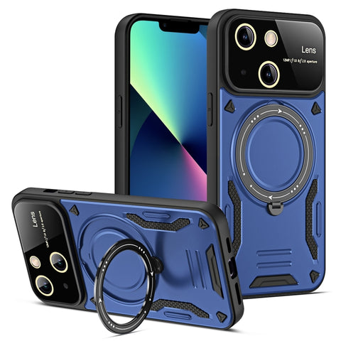 Large Window MagSafe Holder Phone Case, For iPhone 14 Plus, For iPhone 14, For iPhone 14 Pro, For iPhone 14 Pro Max, For iPhone 13 Pro Max, For iPhone 13 Pro, For iPhone 13, For iPhone 12